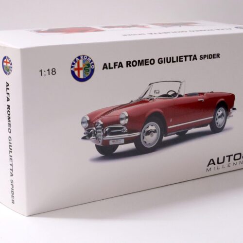 1:18 AUTOart Alfa Romeo Giulietta Spider with TOP red