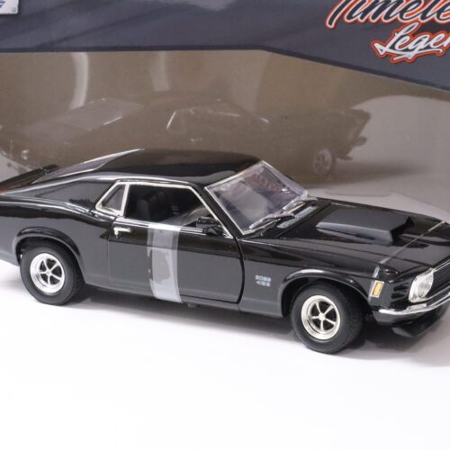 1:18 Motor Max 1970 Ford Mustang Boss 429 Coupe black