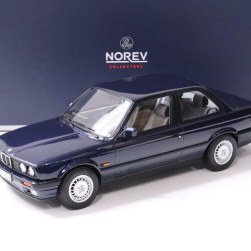1:18 Norev BMW 325i (E30) Limousine 2-Door 1988 dark blue metallic