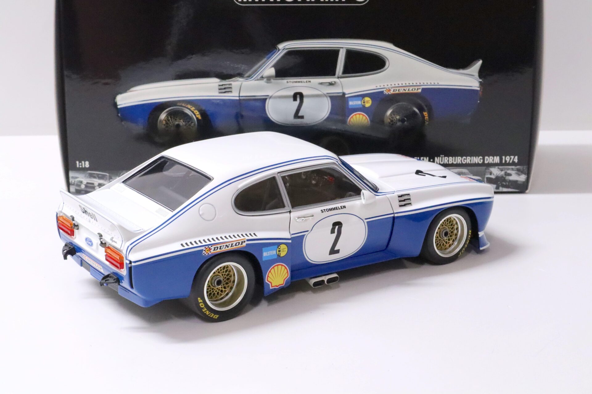 Diecast Model Minichamps Ford Capri 18 Sold At Auction: Minichamps
