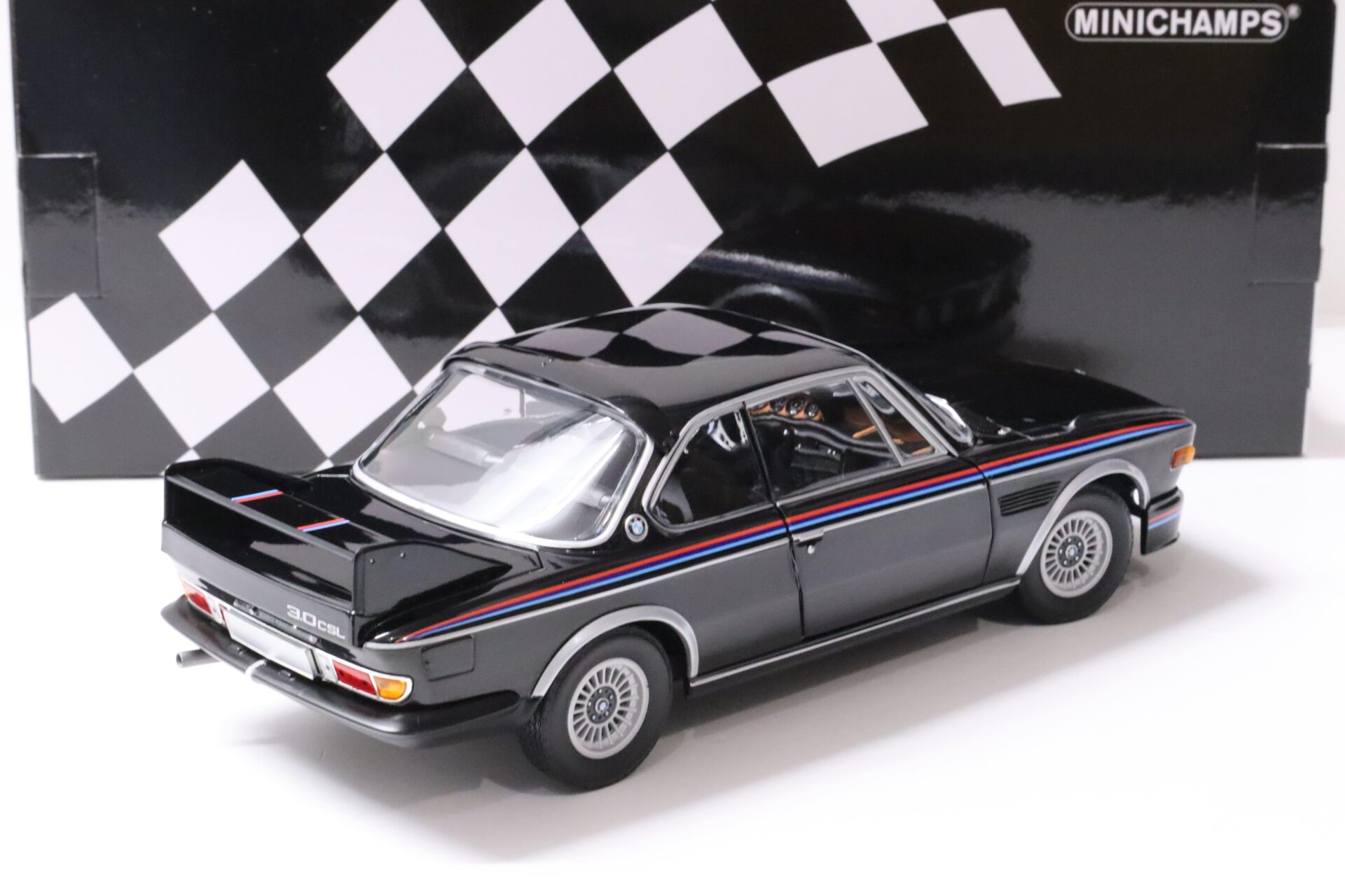 1:18 Minichamps BMW 3.0 CSL (E9) Coupe 1973 black
