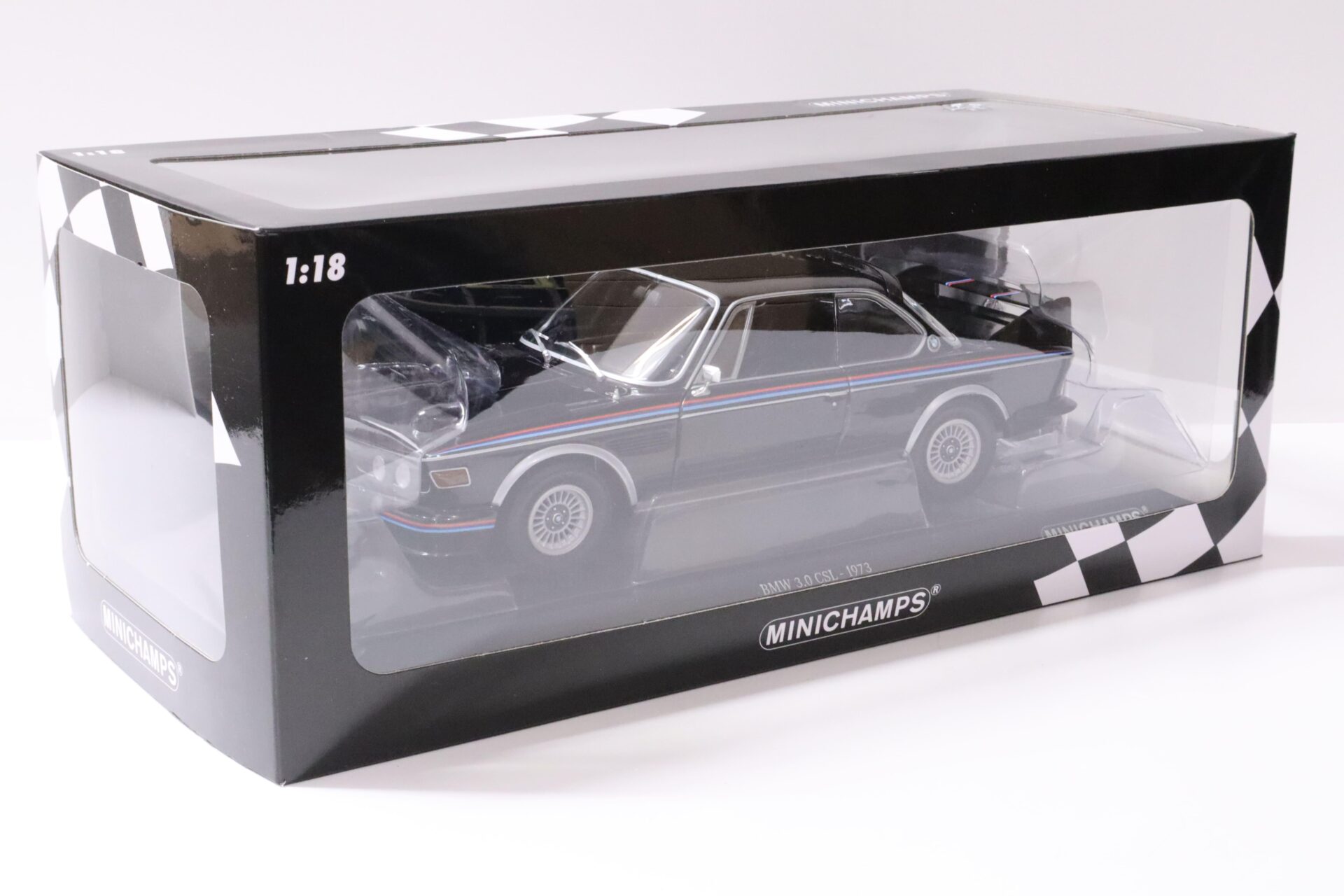 1:18 Minichamps BMW 3.0 CSL (E9) Coupe 1973 black