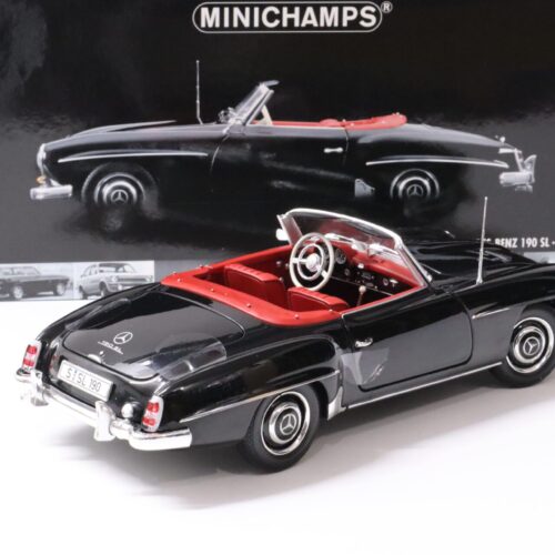 1:18 Minichamps Mercedes 190SL Cabriolet black 1955