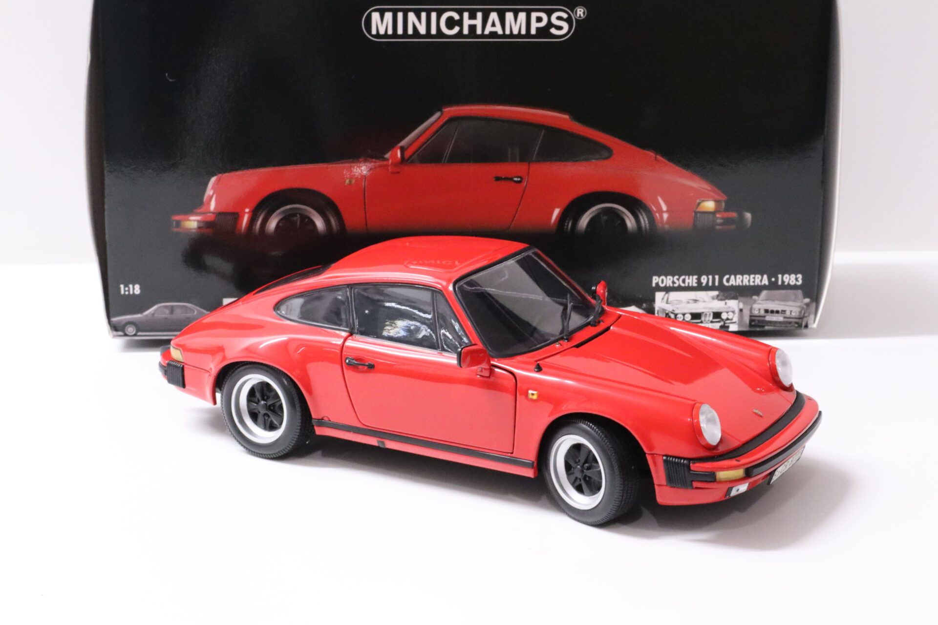 1:18 Minichamps Porsche 911 Carrera Coupe G-Modell 1983 red