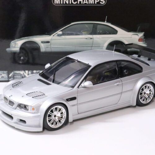 1:18 Minichamps BMW M3 GTR E46 Street 2001 silver