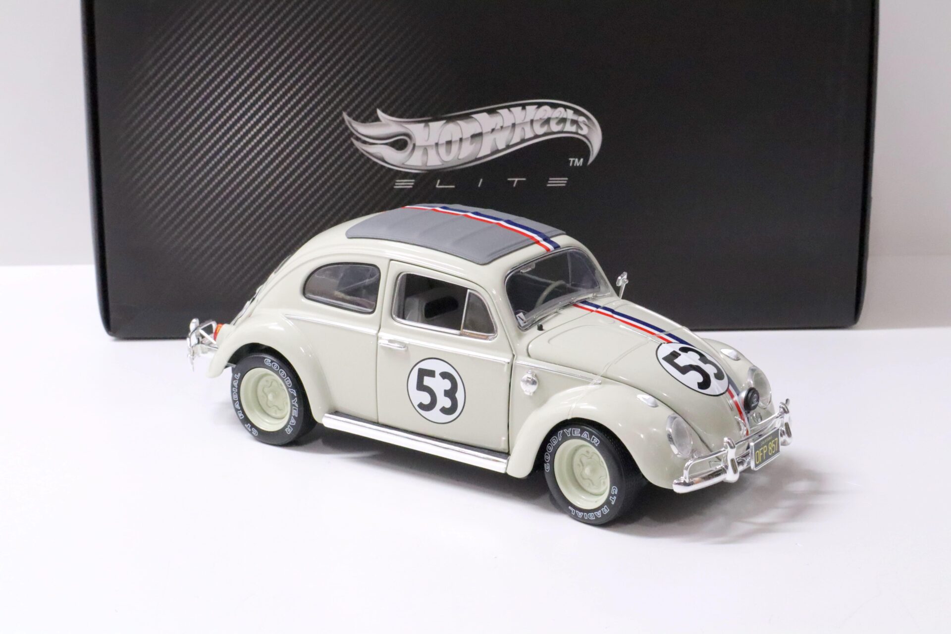 1:18 Hot Wheels Elite VW Käfer HERBIE goes to Monte Carlo #53
