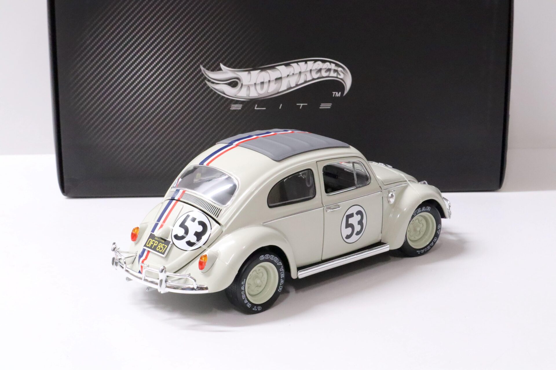 1:18 Hot Wheels Elite VW Käfer HERBIE goes to Monte Carlo #53