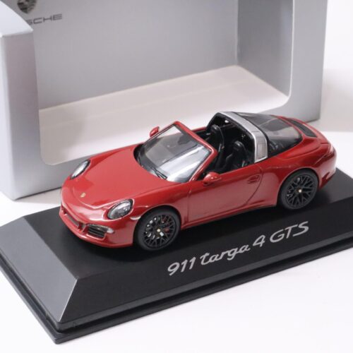 1:43 Schuco Porsche 911 991 Targa 4 GTS dark red DEALER VERSION