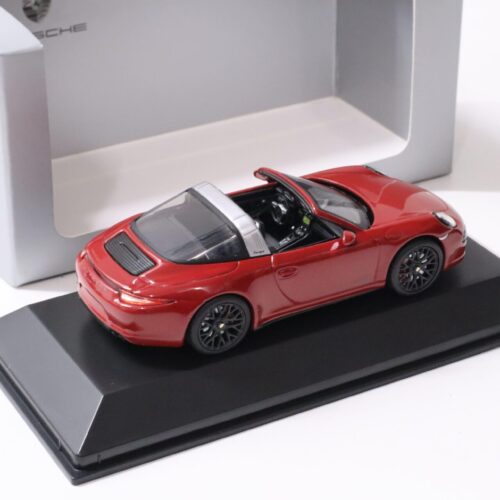 1:43 Schuco Porsche 911 991 Targa 4 GTS dark red DEALER VERSION