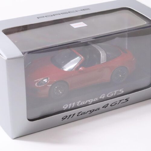 1:43 Schuco Porsche 911 991 Targa 4 GTS dark red DEALER VERSION