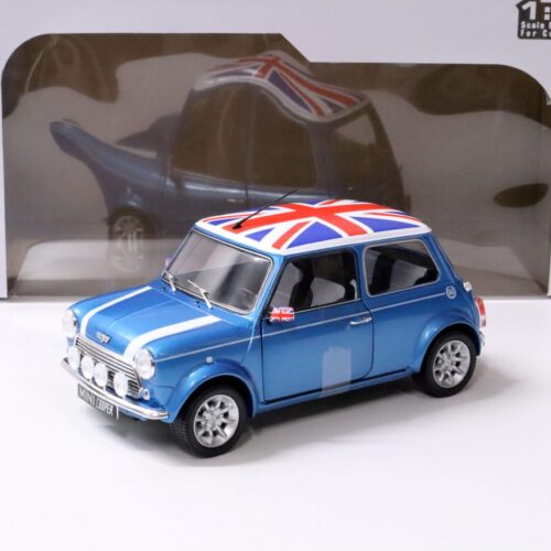 1:18 Solido Mini Cooper Sport Fisherman blue 1997