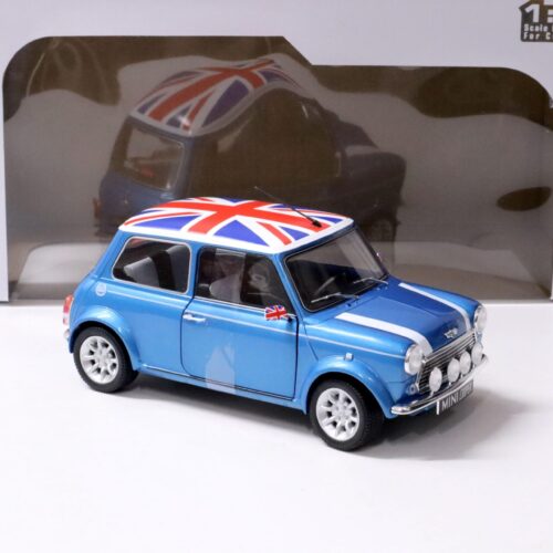 1:18 Solido Mini Cooper Sport Fisherman blue 1997