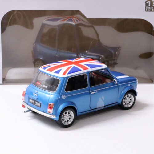 1:18 Solido Mini Cooper Sport Fisherman blue 1997
