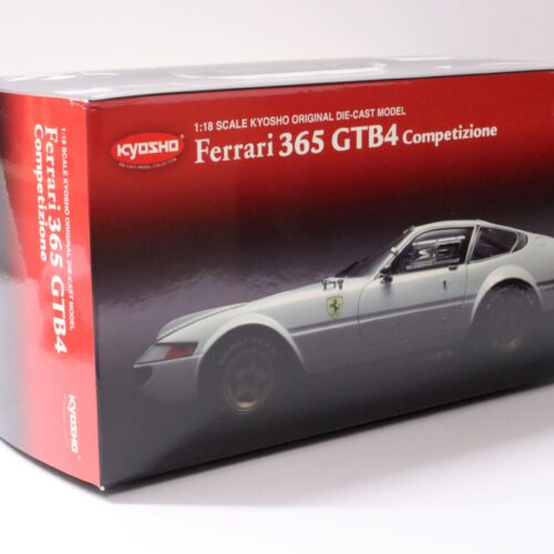 1:18 Kyosho Ferrari 365 GTB4 Competizione No Livery Version white