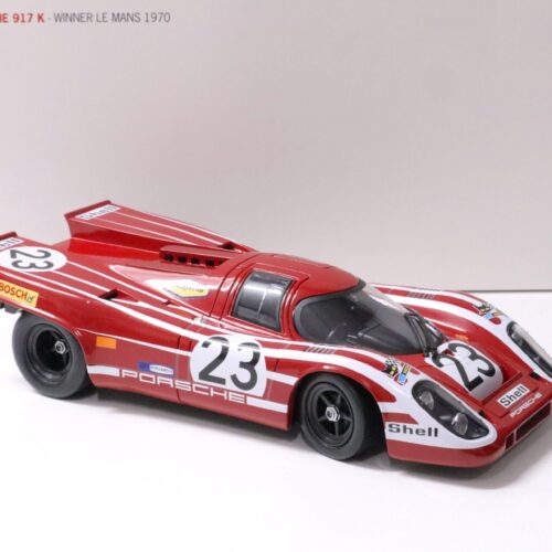 1:18 Norev Porsche 917K Winner Le Mans 1970 red #23 DEALER VERSION