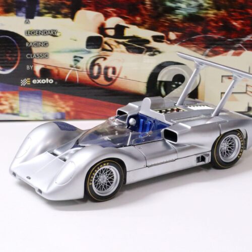 1:18 Exoto 1966 CHAPARRAL 2E CAN AM Pure Line Polished Aluminium