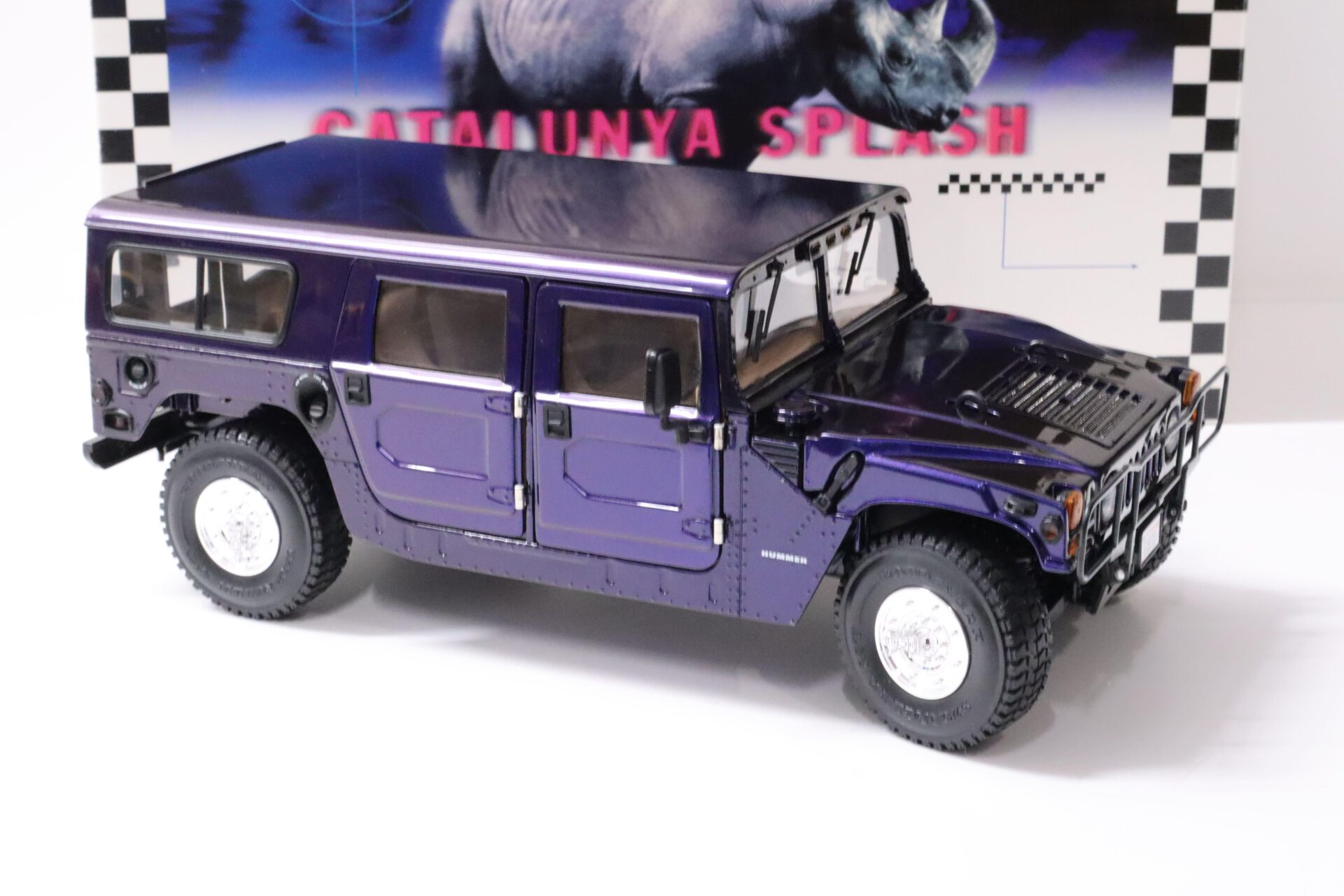 1:18 Exoto Standox Hummer Humvee Thunder Trac Exclusive Line Catalunya Splash