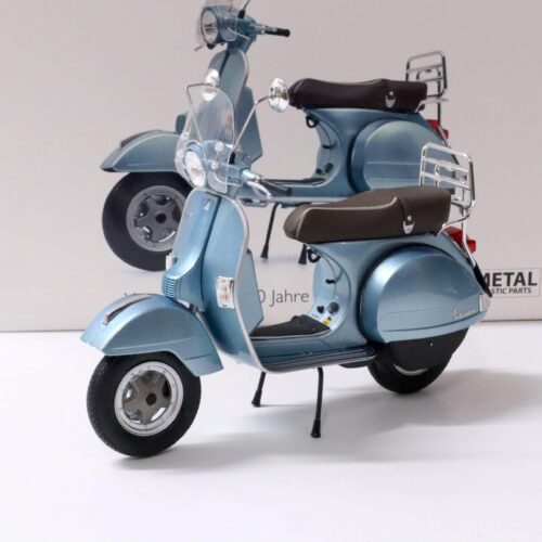 1:10 Schuco Vespa PX 125 blue metallic "70 Jahre Sonderedition"