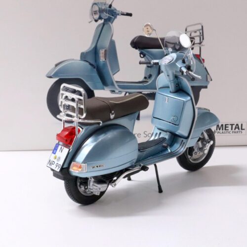 1:10 Schuco Vespa PX 125 blue metallic "70 Jahre Sonderedition"