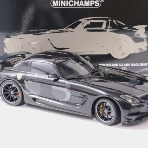 1:18 Minichamps Mercedes SLS AMG Black Series 2013 black metallic