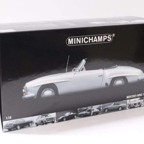 1:18 Minichamps Mercedes 190SL Cabriolet silver 1955