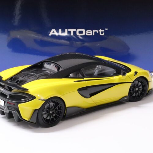 1:18 AUTOart McLAREN 600LT Coupe 2019 Sicilian yellow metallic