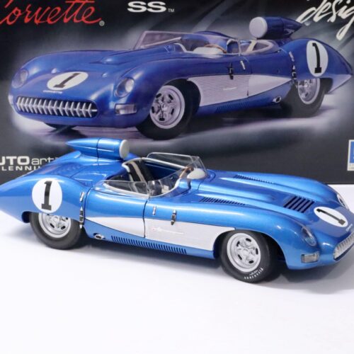 1:18 AUTOart Chevrolet Corvette SS 1957 blue #1