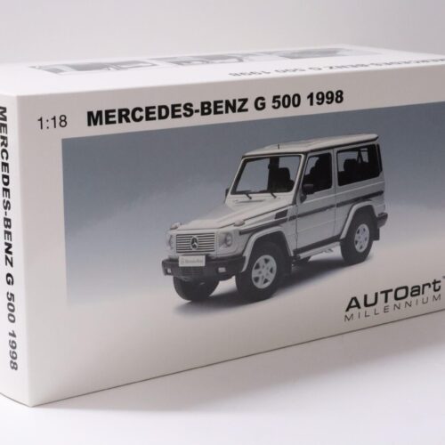 1:18 AUTOart Mercedes G-Klasse G500 SWB 1998 silver