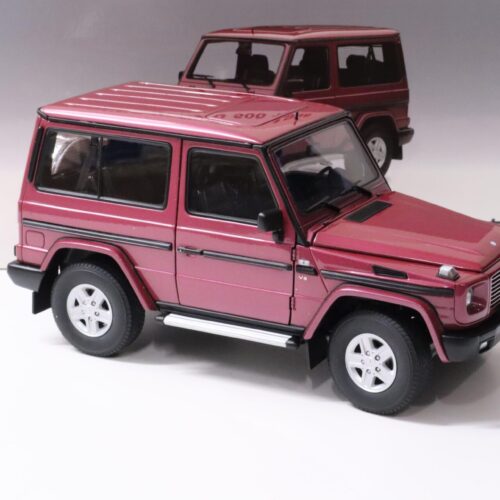 1:18 AUTOart Mercedes G-Klasse G500 SWB 1998 red
