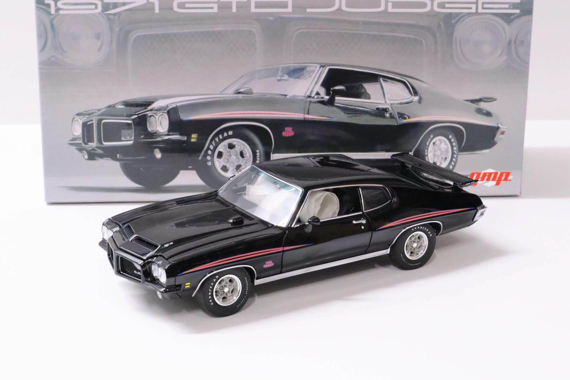 1:24 GMP 1971 Pontiac GTO Coupe "The Judge" black