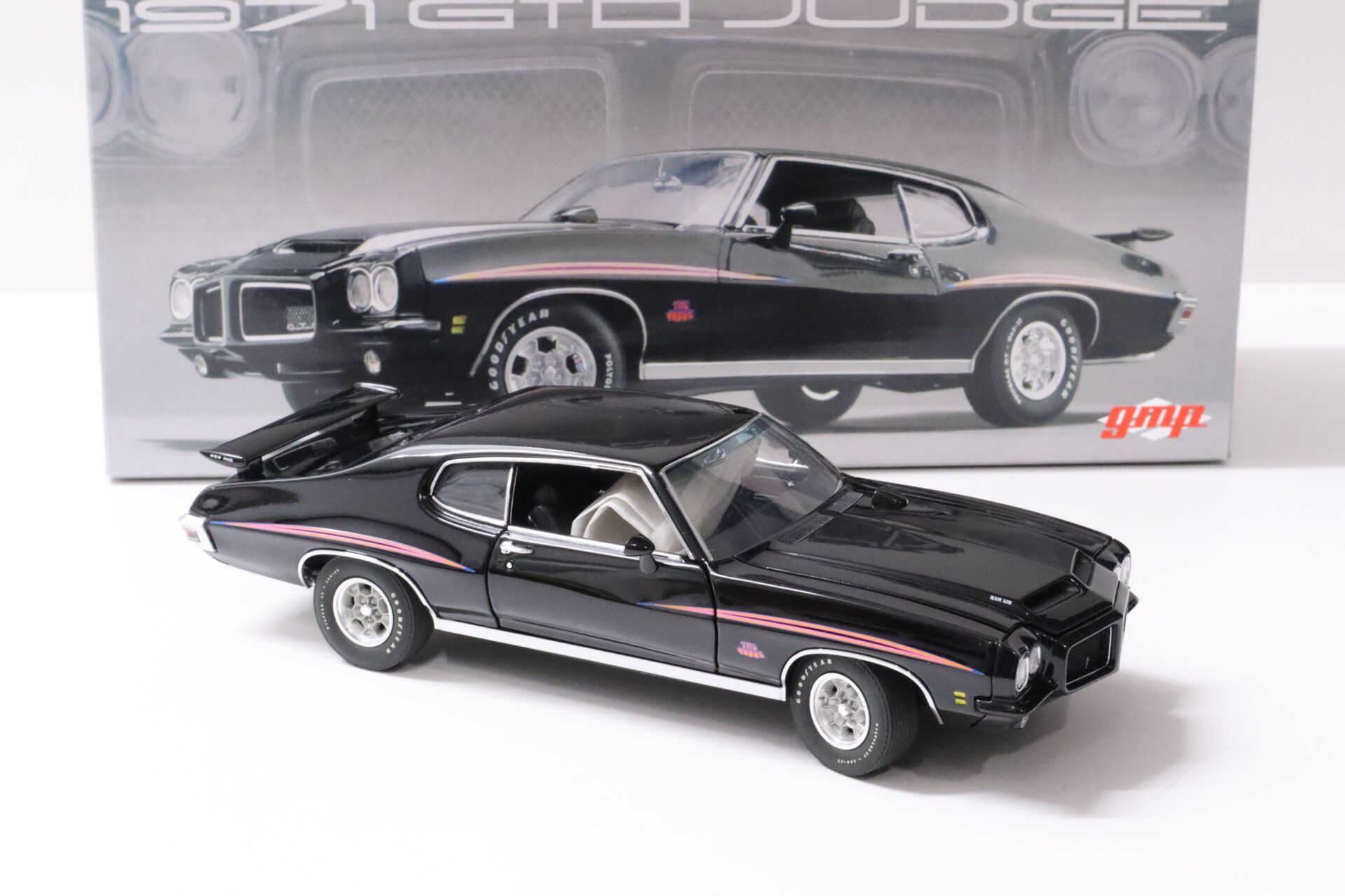1:24 GMP 1971 Pontiac GTO Coupe "The Judge" black