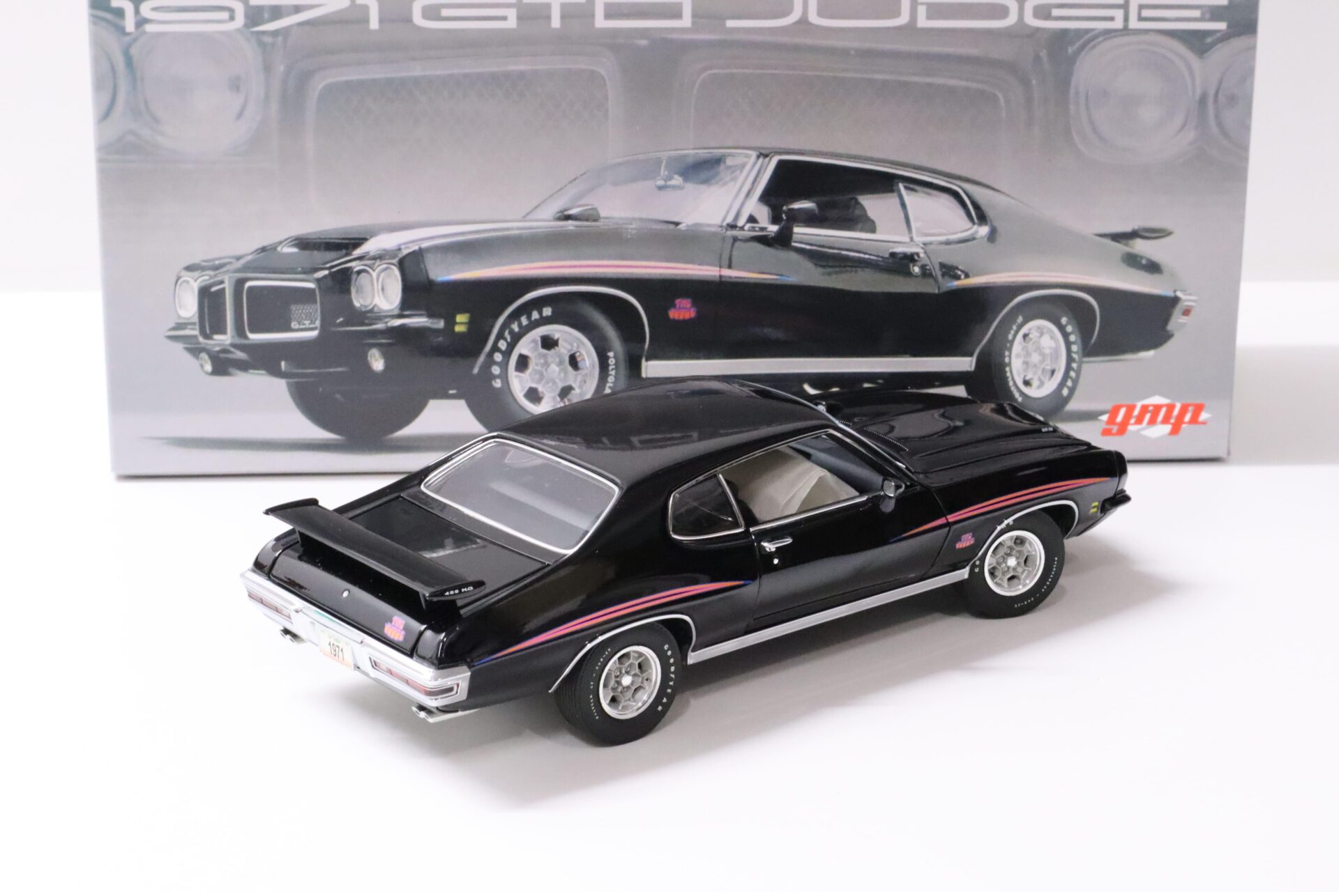 1:24 GMP 1971 Pontiac GTO Coupe "The Judge" black