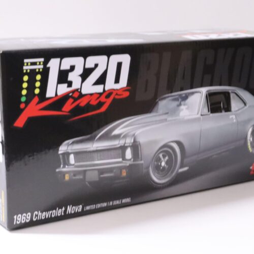 1:18 GMP 1969 Chevrolet Nova Coupe 1320 Kings matt black