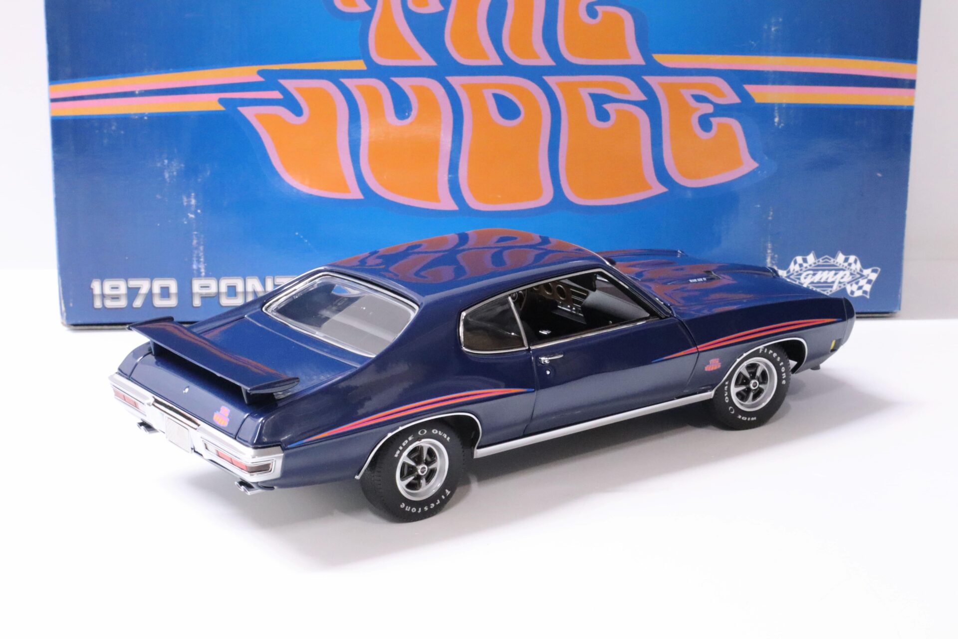 1:18 GMP 1970 Pontiac GTO Coupe "THE JUDGE" dark blue
