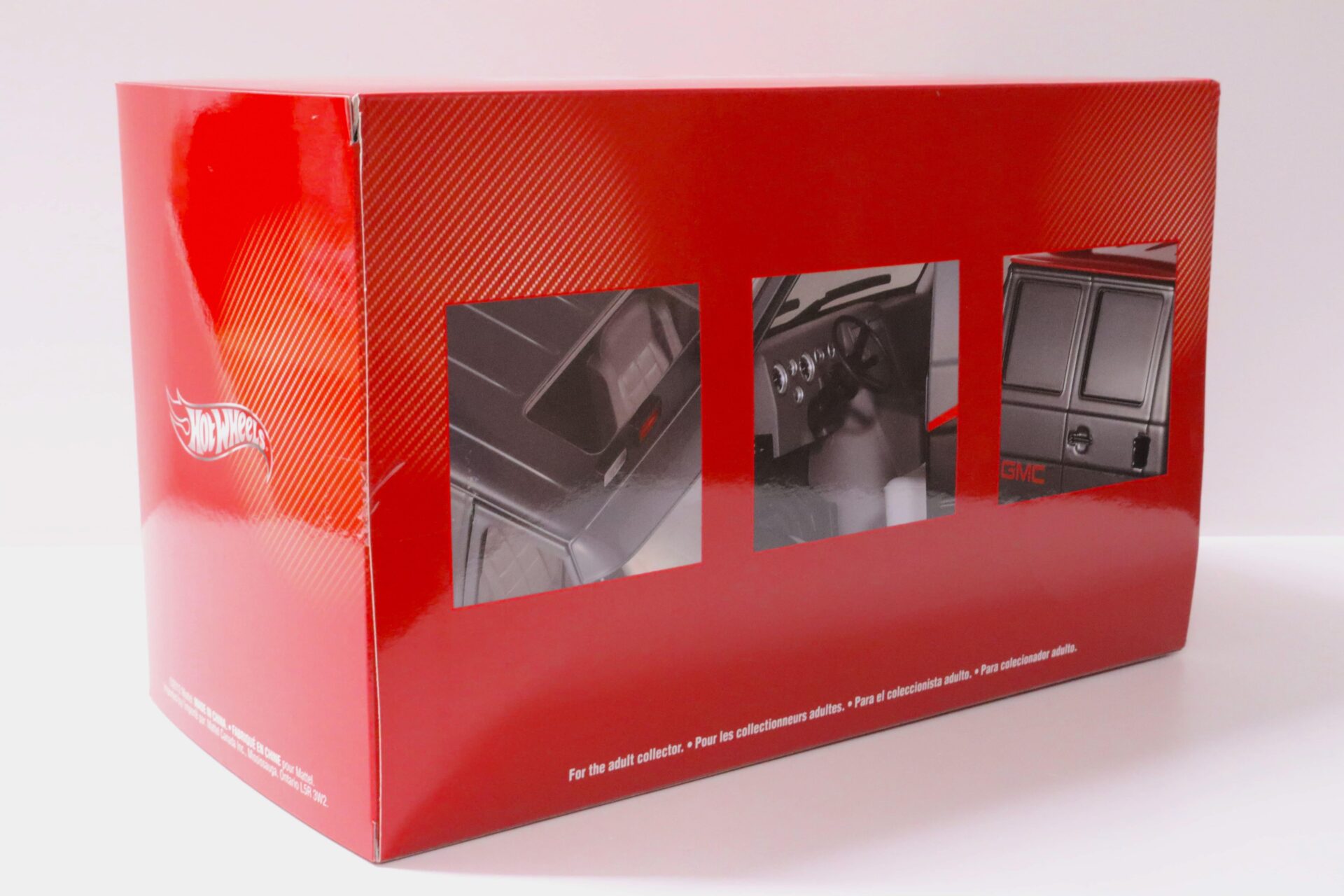 1:18 Hot Wheels GMC Vandura A-Team Van Bus 1983 black/ grey SEALED