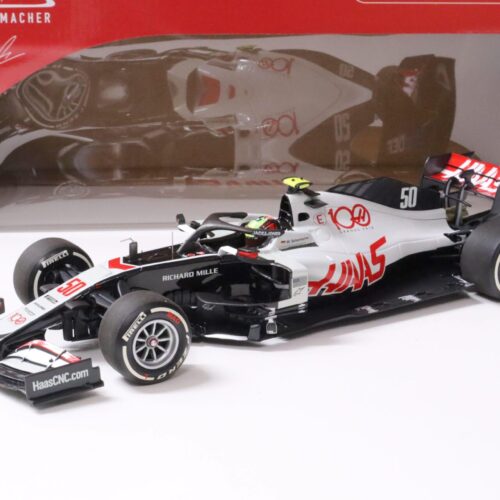1:18 Minichamps HAAS F1 Team VF-20 Mick Schumacher FP1 ABU Dhabi GP 2020