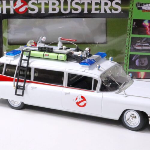 1:18 /1:21 Auto World 1959 Cadillac Eldorado Ghostbusters ECTO-1 white