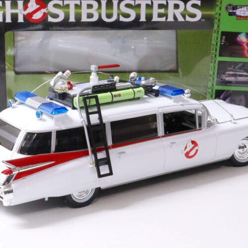 1:18 /1:21 Auto World 1959 Cadillac Eldorado Ghostbusters ECTO-1 white
