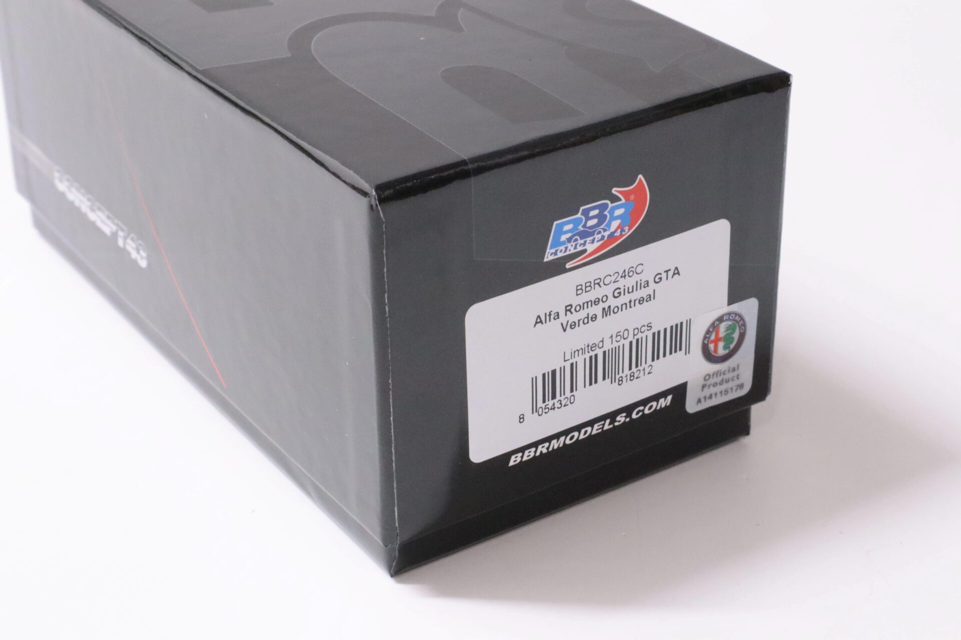 1:43 BBR Alfa Romeo Giulia GTA Verde Montreal/ red brakes - Limited 150 pcs.