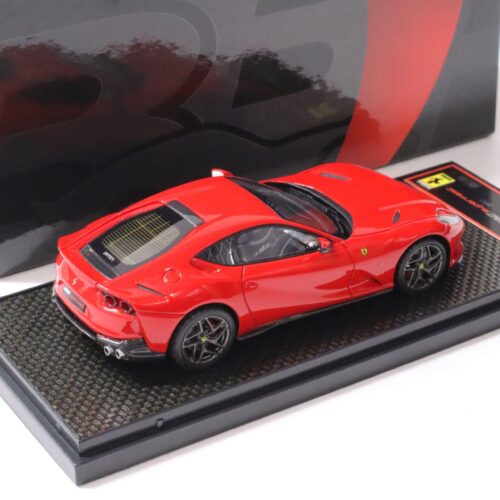 1:43 BBR Ferrari 812 Superfast Rosso Corsa 322 red/ grey wheel - Limited 48 pcs.