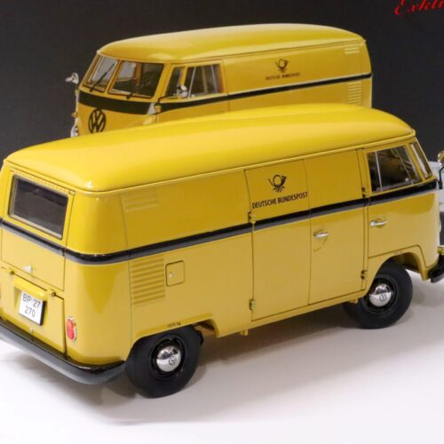1:18 Schuco VW T1 Transporter Deutsche Bundespost yellow