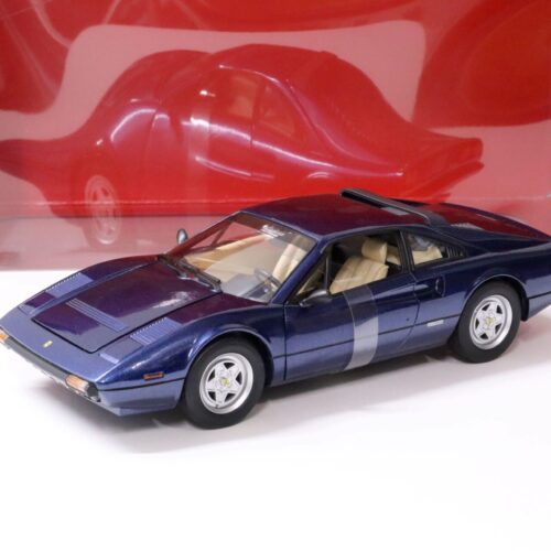 1:18 Hot Wheels Ferrari 308 GTB Coupe blue metallic