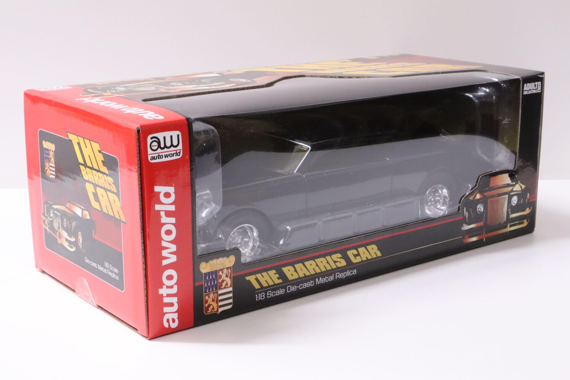 1:18 Auto World 1971 Lincoln Continental "The Barris Car" George Barris black