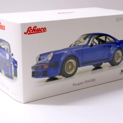 1:18 Schuco Porsche 934 RSR Street Plain monaco blue