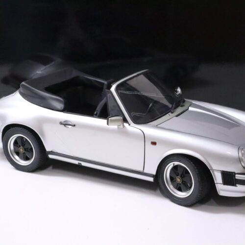 1:12 Premium ClassiXXs Porsche 911 Carrera 3.2 Cabriolet silver metallic