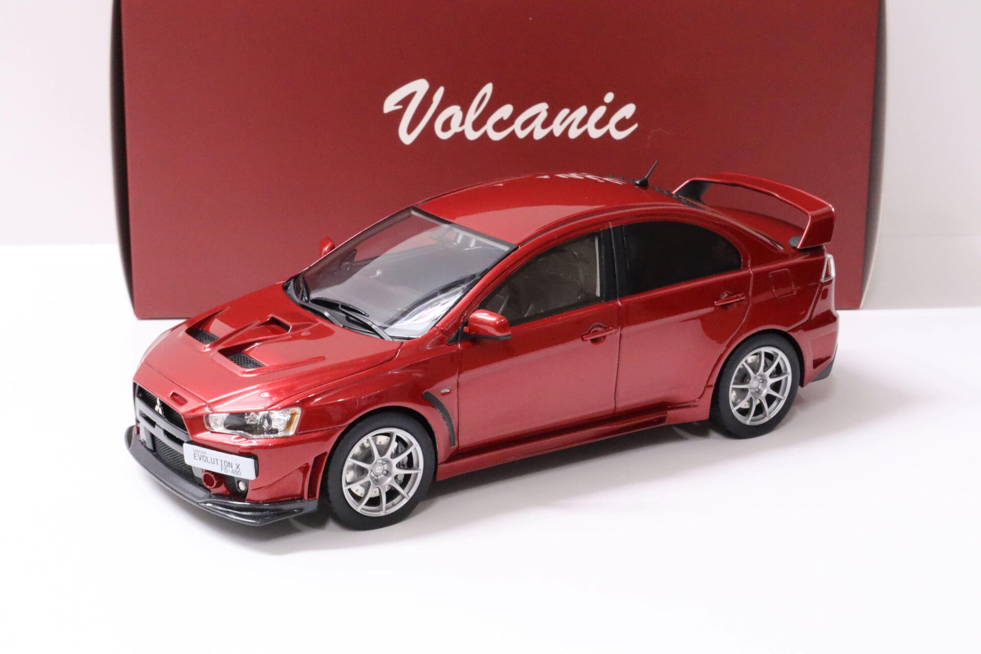 1:18 BM Creations Mitsubishi Lancer Evolution EVO X FQ400 LHD red metallic