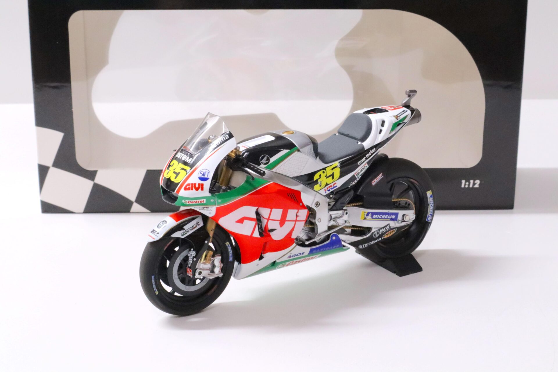 1:12 Minichamps Honda RC213V LCR Honda Team MotoGP Cal Crutchlow 2018