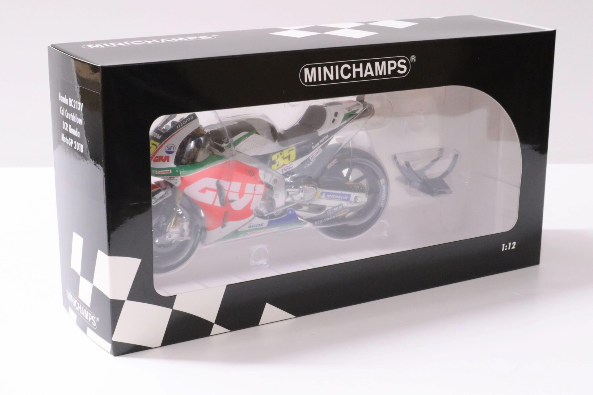 1:12 Minichamps Honda RC213V LCR Honda Team MotoGP Cal Crutchlow 2018