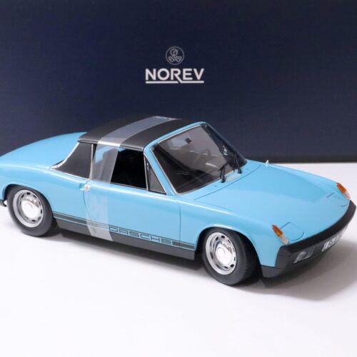 1:18 Norev VW - Porsche 914 1.7 light blue 1973 - Limited 200 pcs.