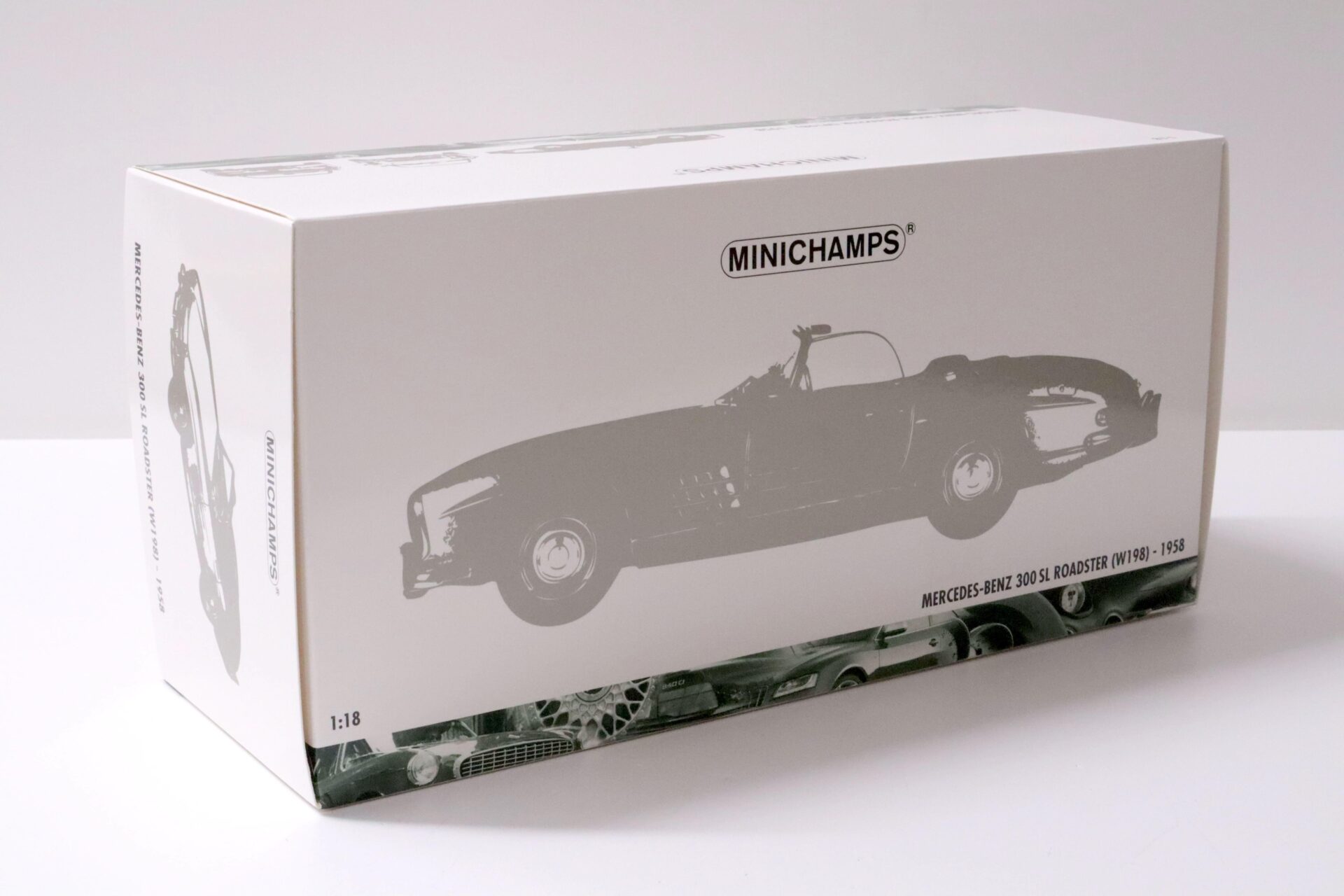 1:18 Minichamps Mercedes 300SL Roadster (W198) black 1958